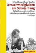 Cover: Lernschwierigkeiten am Schulanfang - Beltz Verlagsgruppe GmbH & Co. KG