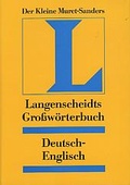 Cover: Langenscheidt Grossw&ouml;rterb&uuml;cher / Muret-Sanders. Englisch - Langenscheidt
