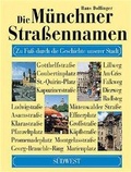 Cover: M&uuml;nchner Strassennamen - S&uuml;dwest