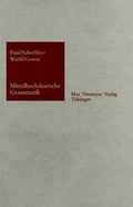 Cover: Mittelhochdeutsche Grammatik - Max Niemeyer Verlag