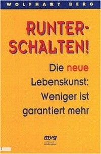 Enlarge image Cover: Runterschalten! - mvg