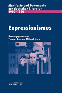 Enlarge image Cover: Expressionismus - J.B. Metzler