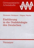 Cover: Einf&uuml;hrung in die Dialektologie des Deutschen - Max Niemeyer Verlag