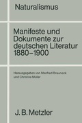 Cover: Naturalismus - J.B. Metzler