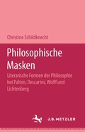 Cover: Philosophische Masken - J.B. Metzler
