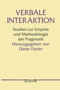 Cover: Verbale Interaktion - J.B. Metzler