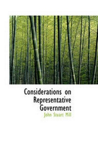 Abbildung von: Considerations on Representative Government - BiblioLife