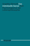 Cover: Das individuelle Ganze - J.B. Metzler