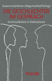 Enlarge image Cover: Geschlechter im Gespräch - J.B. Metzler