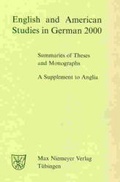 Cover: English and American Studies in German. Summaries of Theses and Monographs.... - Max Niemeyer Verlag