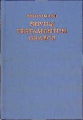 Cover: Novum Testamentum Graece / Novum Testamentum Graece - Deutsche Bibelgesellschaft