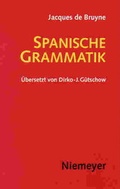 Cover: Spanische Grammatik - Max Niemeyer Verlag