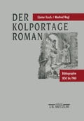 Cover: Der Kolportage-Roman - J.B. Metzler