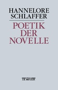 Cover: Poetik der Novelle - J.B. Metzler
