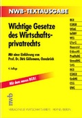 Cover: Wichtige Gesetze des Wirtschaftsprivatrechts - NWB