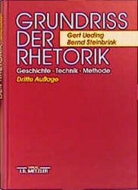 Enlarge image Cover: Grundriss der Rhetorik - J.B. Metzler