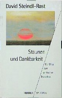 Enlarge image Cover: Staunen und Dankbarkeit - Verlag Herder