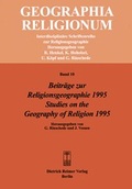 Cover: Beitr&auml;ge zur Religionsgeographie 1995 /Studies on the Geography of Religion 1995 - Reimer Verlag