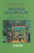 Cover: Ein Haus aus Sprache - J.B. Metzler