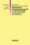 Cover: Feministische Literaturwissenschaft in der Romanistik - J.B. Metzler