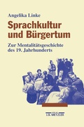Cover: Sprachkultur und B&uuml;rgertum - J.B. Metzler