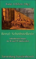 Cover: Beruf: Schriftstellerin - Vandenhoeck & Ruprecht