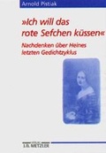 Cover: Ich will das rote Sefchen k&uuml;ssen - J.B. Metzler