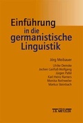 Cover: Einf&uuml;hrung in die germanistische Linguistik - J.B. Metzler