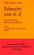 Cover: Erbrecht von A - Z - Karl Alber Verlag
