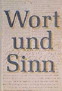 Enlarge image Cover: Wort und Sinn - Brill | Schöningh