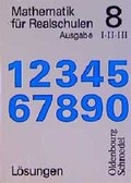 Cover: Mathematik f&uuml;r Realschulen - Oldenbourg Wissenschaftsverlag