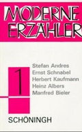 Cover: Moderne Erz&auml;hler - Brill | Sch&ouml;ningh