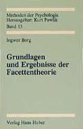 Cover: Grundlagen und Ergebnisse der Facettentheorie - Hogrefe