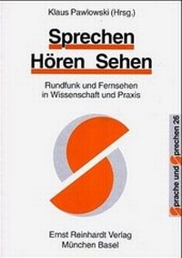 Bild: Sprechen, Hören, Sehen - Ernst Reinhardt Verlag