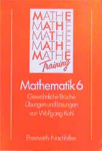 Enlarge image Cover: Mathematik 6 - Ehrenwirth