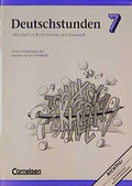 Cover: Deutschstunden Sprachbuch. Gymnasium Baden-W&uuml;rttemberg / 7. Schuljahr - Arbeitsheft - Cornelsen Verlag GmbH