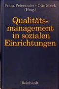 Cover: Qualit&auml;tsmanagement in sozialen Einrichtungen - Ernst Reinhardt Verlag