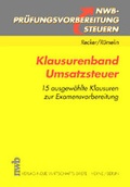Cover: Klausurenband Umsatzsteuer - NWB