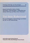 Cover: Vor dem Ruhestand - Hogrefe