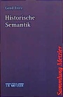 Cover: Historische Semantik - J.B. Metzler