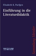 Cover: Einf&uuml;hrung in die Literaturdidaktik - J.B. Metzler