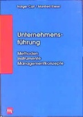 Cover: Unternehmensf&uuml;hrung - moderne industrie