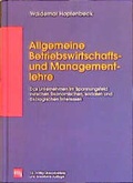 Cover: Allgemeine Betriebswirtschafts- und Managementlehre - moderne industrie