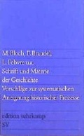 Cover: Schrift und Materie der Geschichte - Suhrkamp