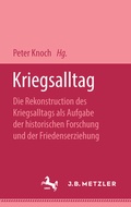 Cover: Kriegsalltag - J.B. Metzler
