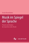 Cover: Musik im Spiegel der Sprache - J.B. Metzler