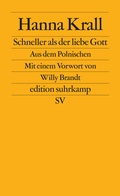 Cover: Schneller als der liebe Gott - Suhrkamp