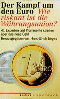 Cover: Der Kampf um den Euro - Hoffmann & Campe