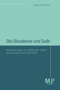 Enlarge image Cover: Die Décadence und Sade - J.B. Metzler