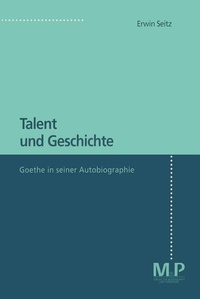 Enlarge image Cover: Talent und Geschichte - J.B. Metzler